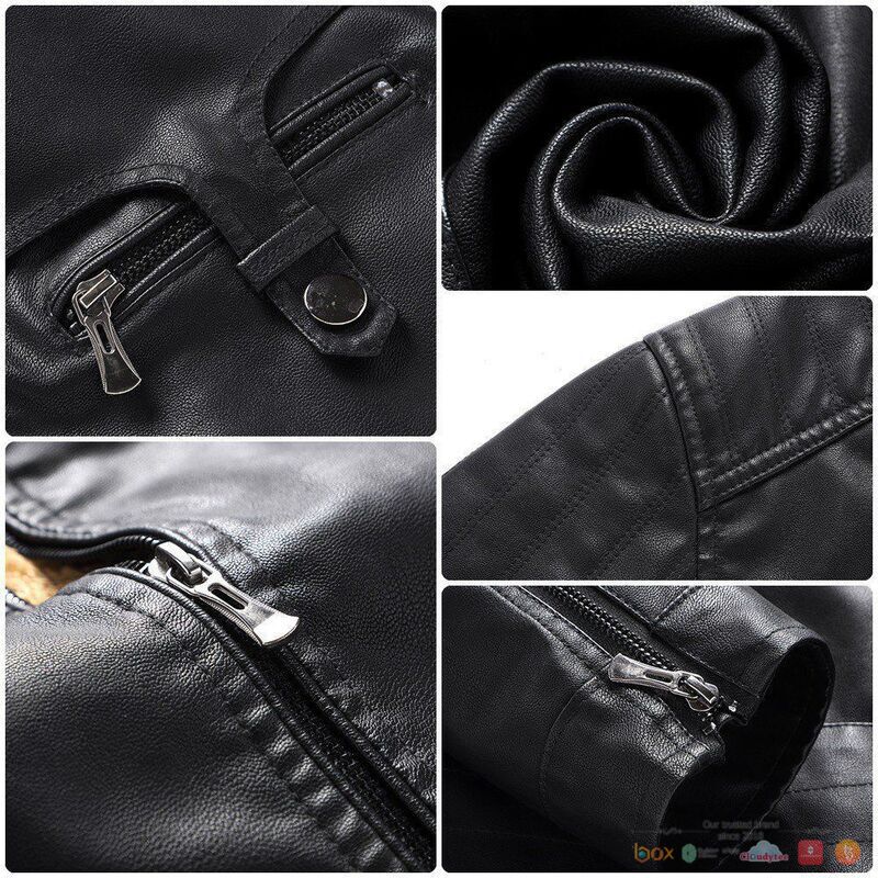 BEST Los Angeles Rams NFL Fleece Trend Leather jacket 4 BEST Los Angeles Rams NFL Fleece Trend Leather jacket - Image 4