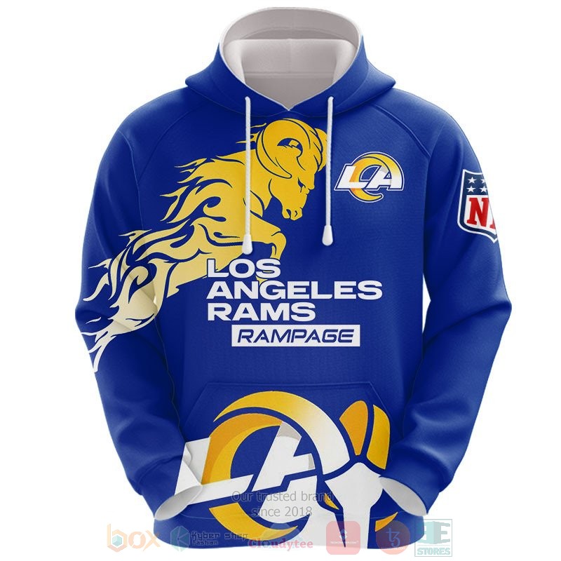 BEST Los Angeles Rams Rampage All Over Print 3D shirt, hoodie 48