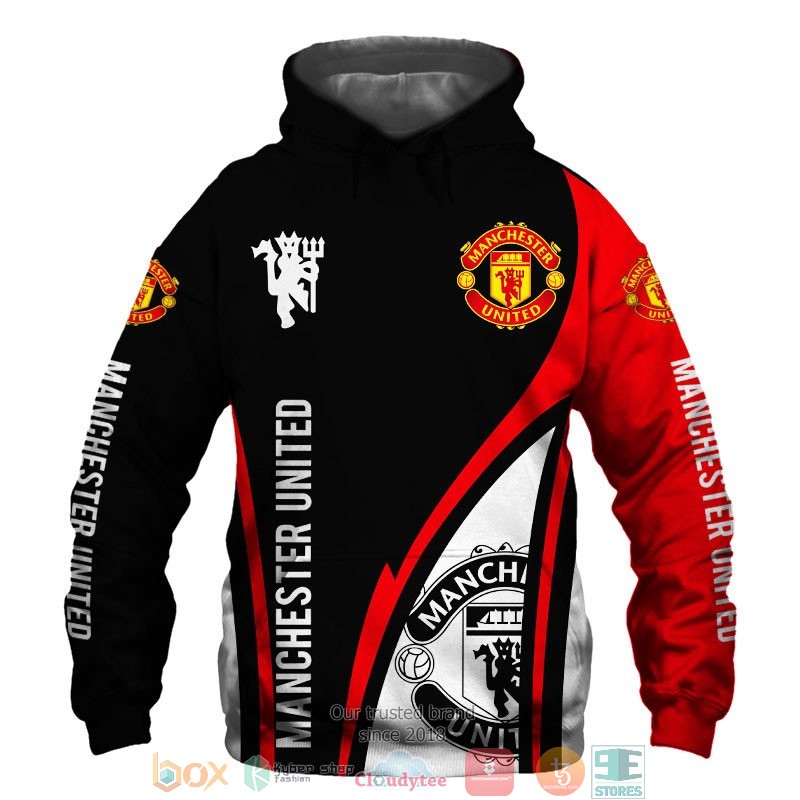 NEW Manchester United full printed shirt, hoodie 1