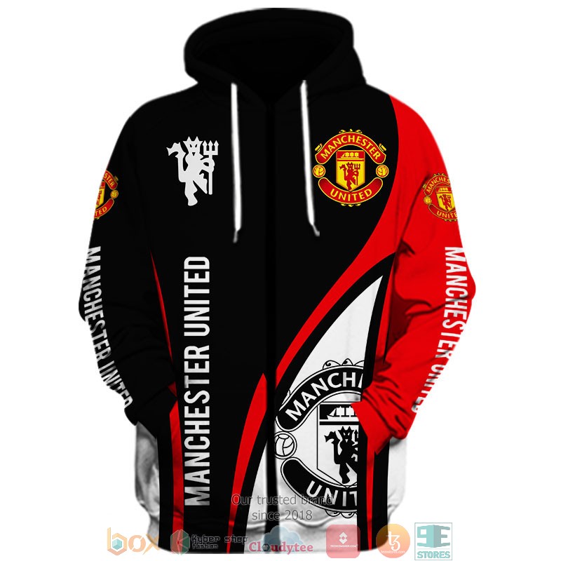 NEW Manchester United full printed shirt, hoodie 3