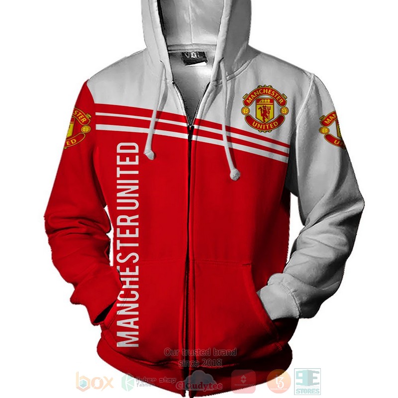 BEST Manchester United FC red white All Over Print 3D shirt, hoodie 15 BEST Manchester United FC red white All Over Print 3D shirt, hoodie - Image 15