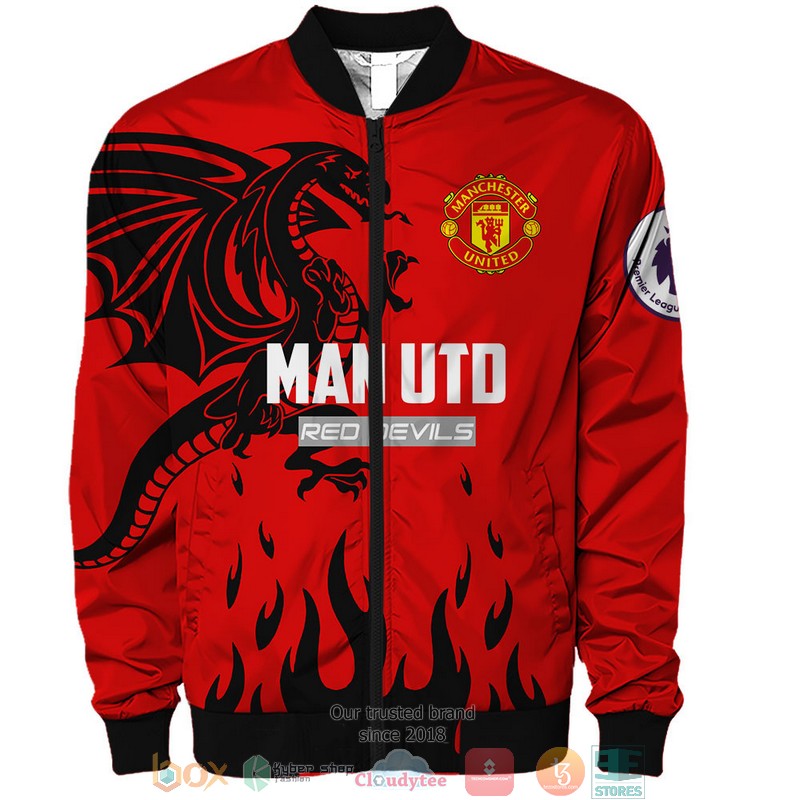 NEW Manchester United Red Devils full printed shirt, hoodie 5