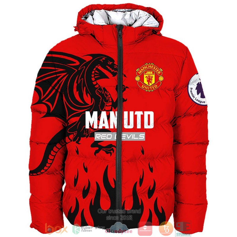 NEW Manchester United Red Devils full printed shirt, hoodie 38