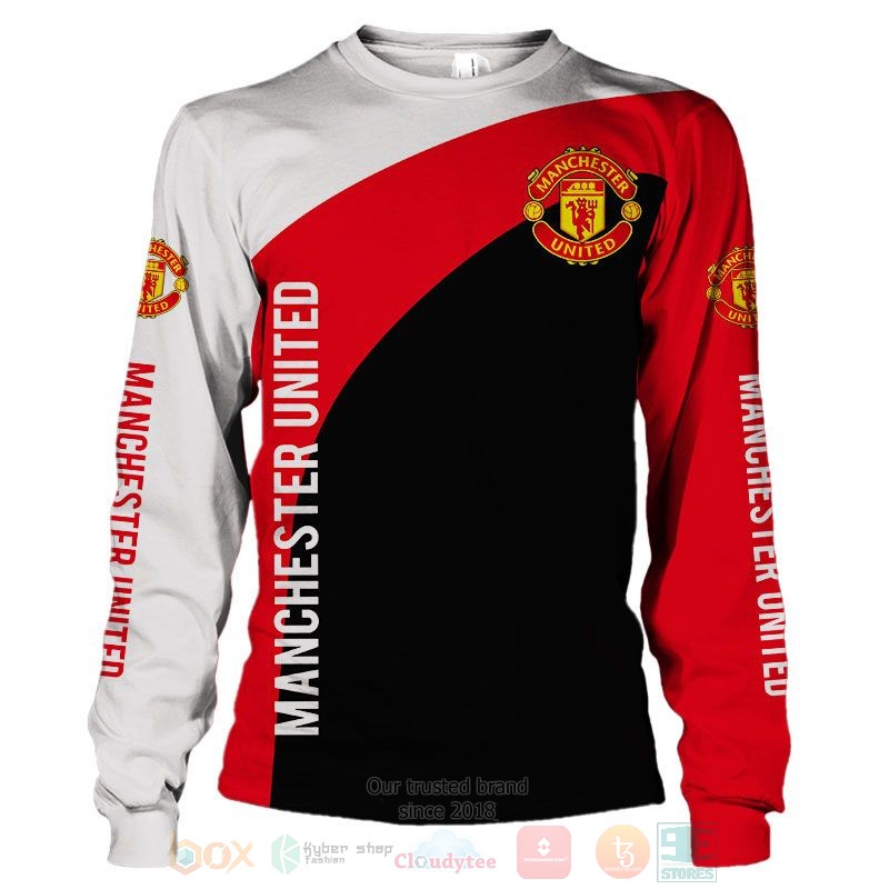 BEST Manchester United white red black All Over Print 3D shirt, hoodie 4 BEST Manchester United white red black All Over Print 3D shirt, hoodie - Image 4