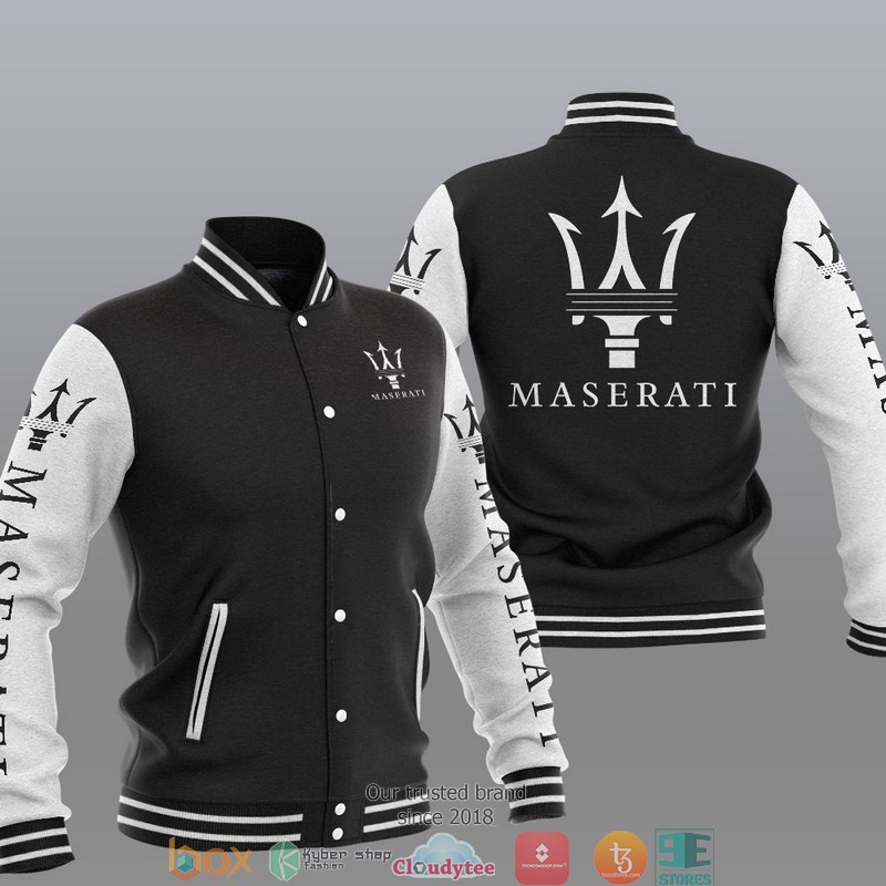 HOT Maserati Car brand Baseball Jacket 8