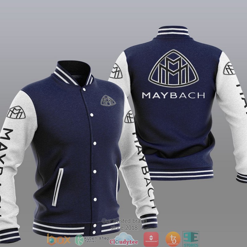 HOT Maybach Car brand Baseball Jacket 3 HOT Maybach Car brand Baseball Jacket - Image 3