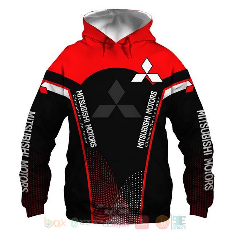 BEST Mitsubishi Motors red black All Over Print 3D shirt, hoodie 49