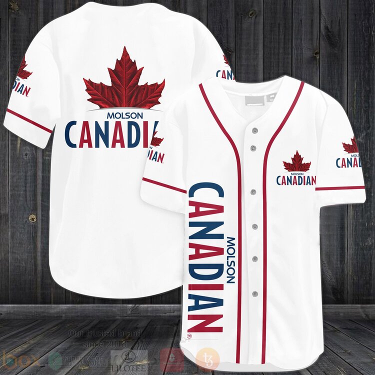 TOP Molson Canadian AOP Baseball Jersey 3