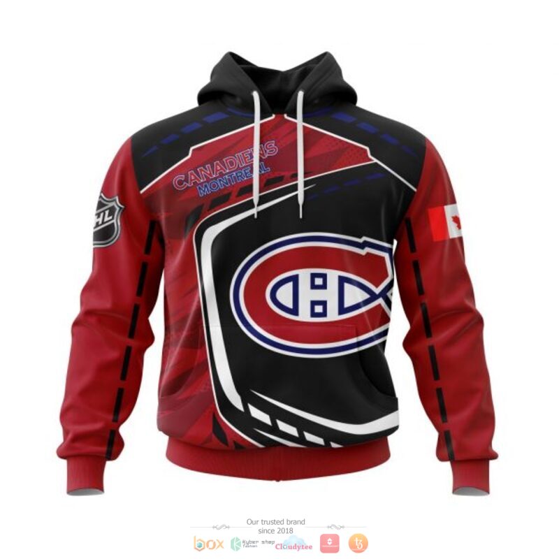 BEST Montreal Canadiens black red all over print 3D shirt, hoodie 18