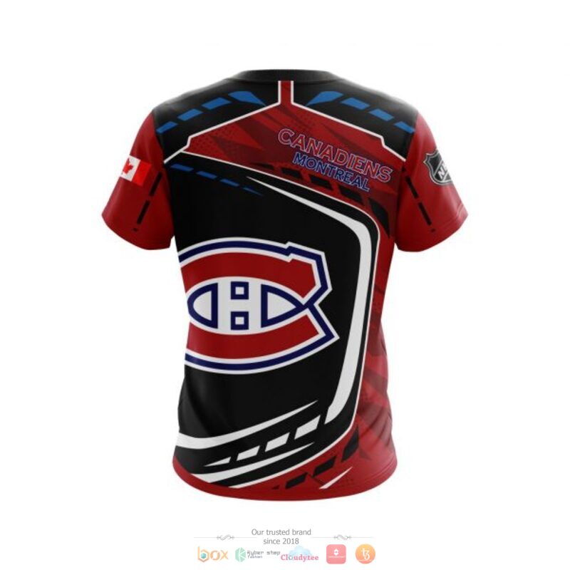 BEST Montreal Canadiens black red all over print 3D shirt, hoodie - Image 9
