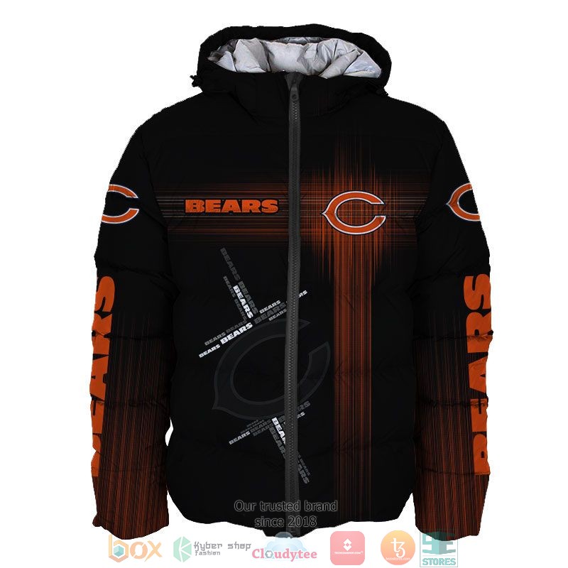 NEW Chicago Bears Orange full printed shirt, hoodie 30