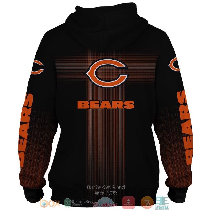 NEW Chicago Bears Orange full printed shirt, hoodie 14