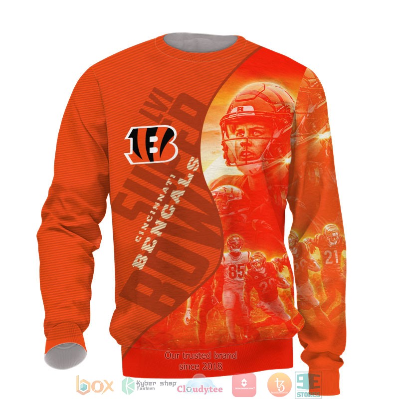 NEW Cincinnati Bengals Super Bowl full printed shirt, hoodie 3