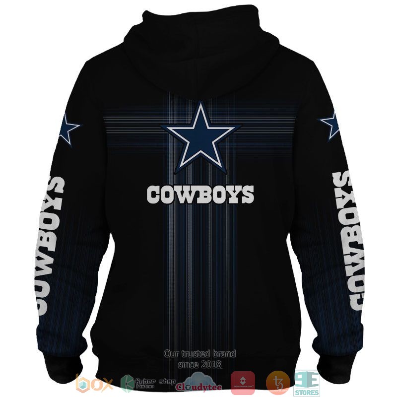 NEW Dallas Cowboys Black Navy full printed shirt, hoodie 58