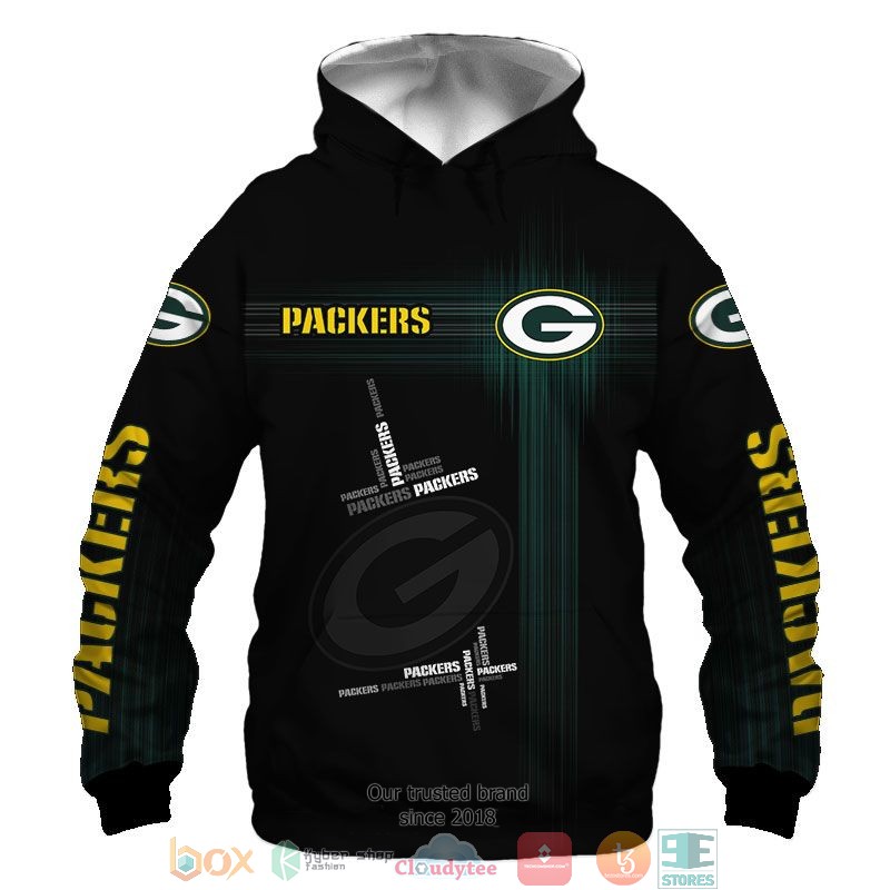 NEW Green Bay Packers Dark Green full printed shirt, hoodie 50