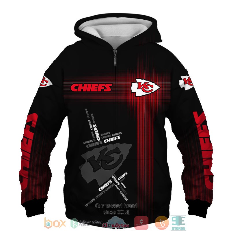 NEW Kansas City Chiefs Red full printed shirt, hoodie 3