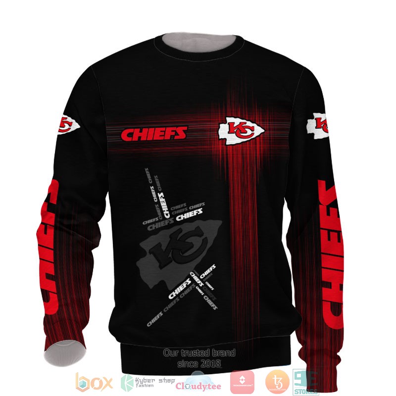 NEW Kansas City Chiefs Red full printed shirt, hoodie 4