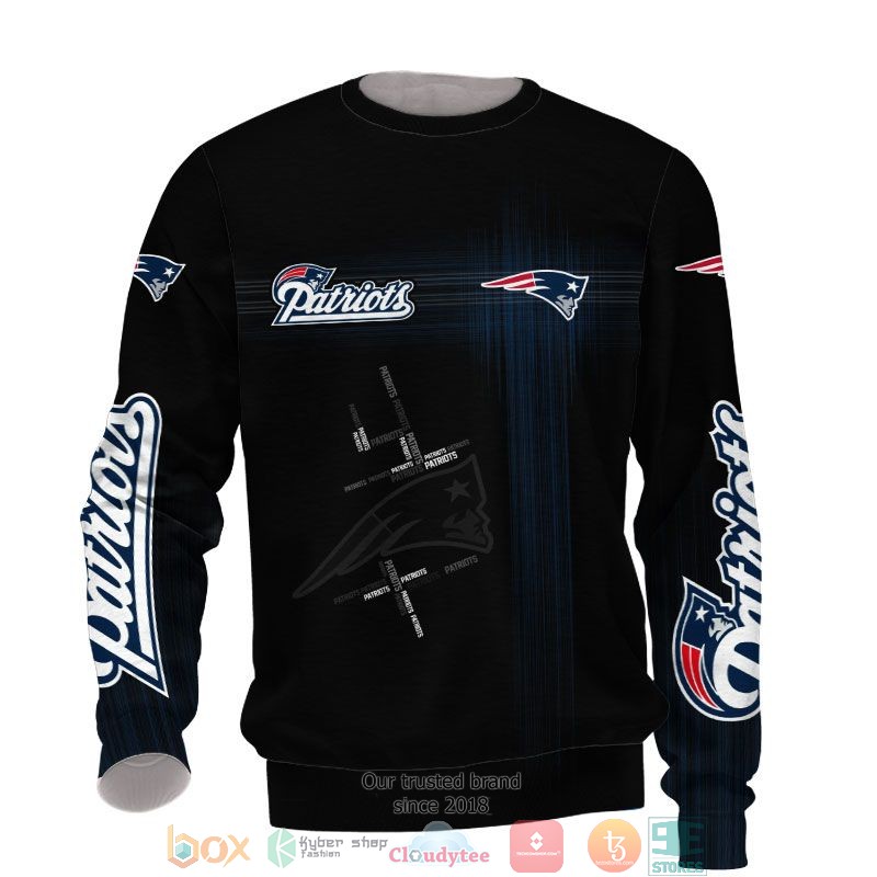 NEW New England Patriots Navy full printed shirt, hoodie 27