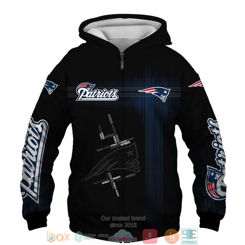 NEW New England Patriots Navy full printed shirt, hoodie 38