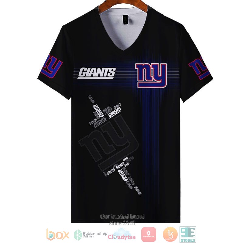 NEW New York Giants Blue full printed shirt, hoodie 31