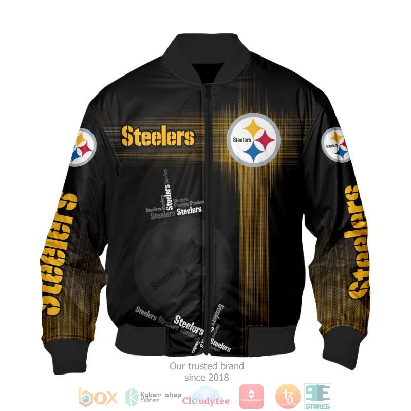 NEW Pittsburgh Steelers Yellow full printed shirt, hoodie 6