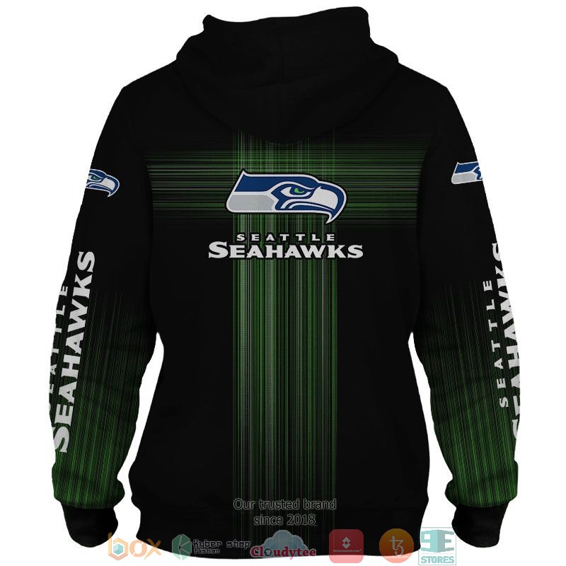 NEW Seattle Seahawks Navy Blue full printed shirt, hoodie 2
