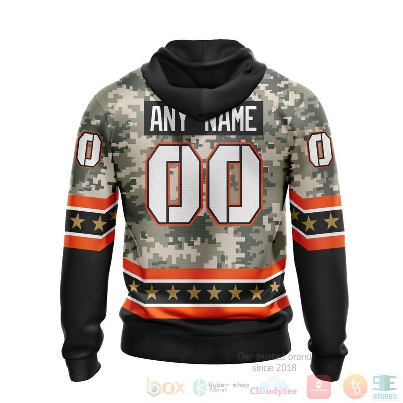 TOP NHL Anaheim Ducks Honor Military White Camo Color All Over Print Custom 3D Hoodie, Shirt 7