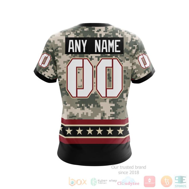TOP NHL Arizona Coyotes Honor Military White Camo Color All Over Print Custom 3D Hoodie, Shirt 6