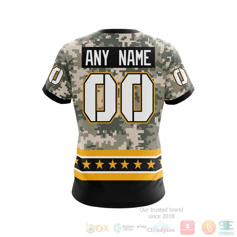 TOP NHL Boston Bruins Honor Military White Camo Color All Over Print Custom 3D Hoodie, Shirt 6