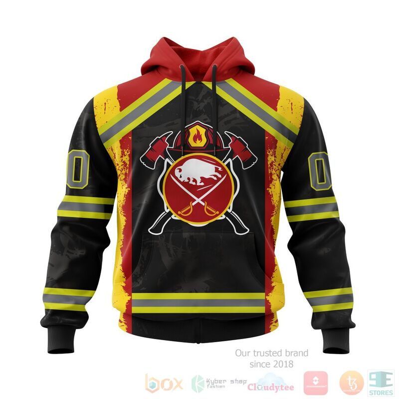 TOP NHL Buffalo Sabres Honnor Firefighter Black All Over Print Custom 3D Hoodie, Shirt 14