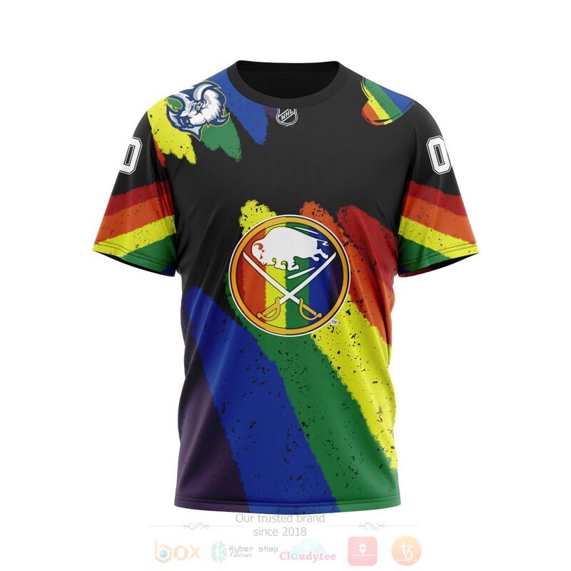 TOP NHL Buffalo Sabres LGBT Pride Personalized Custom 3D T-Shirt, Hoodie 3 TOP NHL Buffalo Sabres LGBT Pride Personalized Custom 3D T-Shirt, Hoodie - Image 3