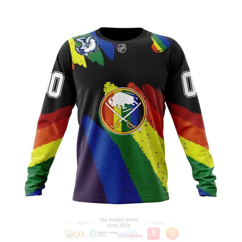 TOP NHL Buffalo Sabres LGBT Pride Personalized Custom 3D T-Shirt, Hoodie 4 TOP NHL Buffalo Sabres LGBT Pride Personalized Custom 3D T-Shirt, Hoodie - Image 4