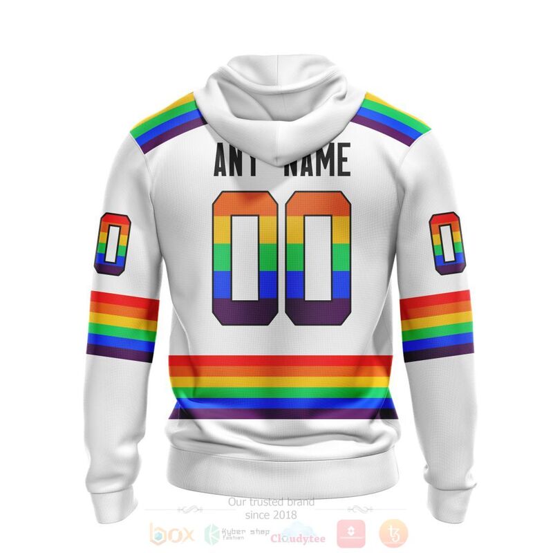 TOP NHL Calgary Flames White LGBT Pride Personalized Custom 3D T-Shirt, Hoodie 5 TOP NHL Calgary Flames White LGBT Pride Personalized Custom 3D T-Shirt, Hoodie - Image 5