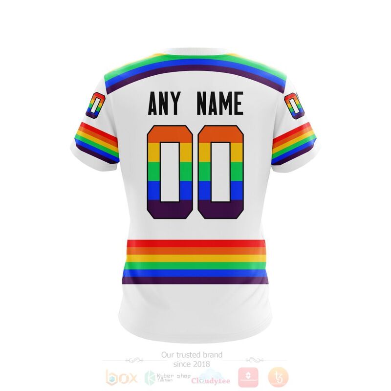 TOP NHL Calgary Flames White LGBT Pride Personalized Custom 3D T-Shirt, Hoodie 7 TOP NHL Calgary Flames White LGBT Pride Personalized Custom 3D T-Shirt, Hoodie - Image 7