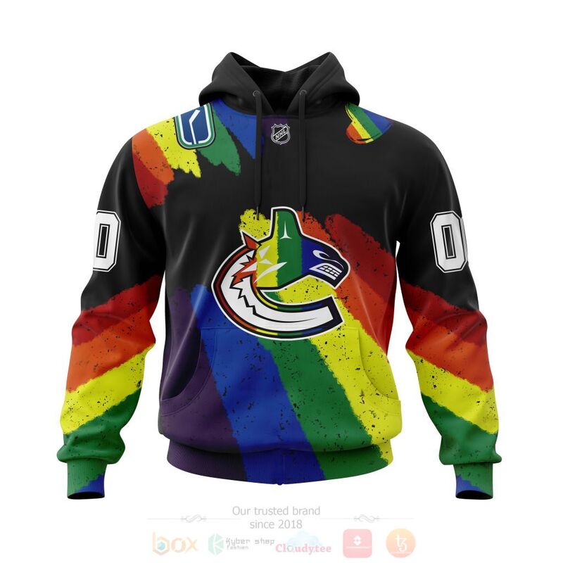 TOP NHL Vancouver Canucks Specialized LGBT Concepts Kits Personalized Custom 3D T-Shirt, Hoodie 9