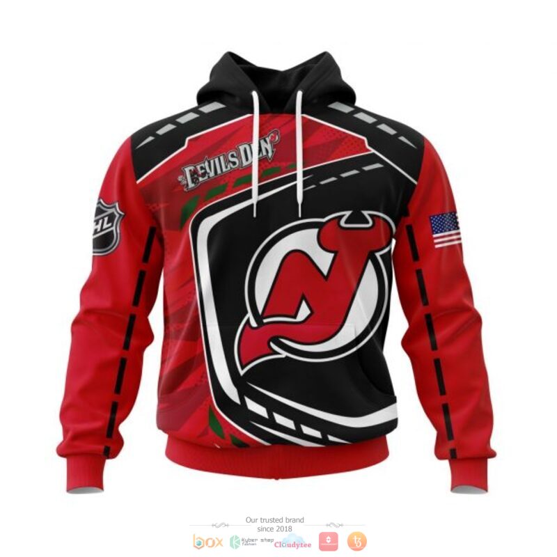 BEST New Jersey Devils black red all over print 3D shirt, hoodie 19