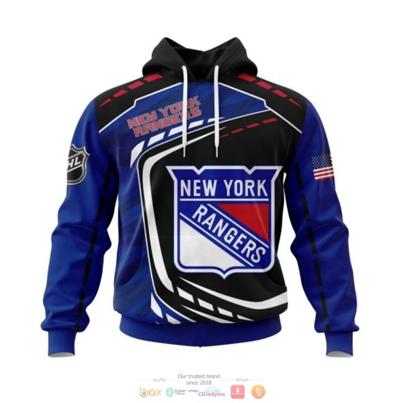 BEST New York Rangers black blue all over print 3D shirt, hoodie 18