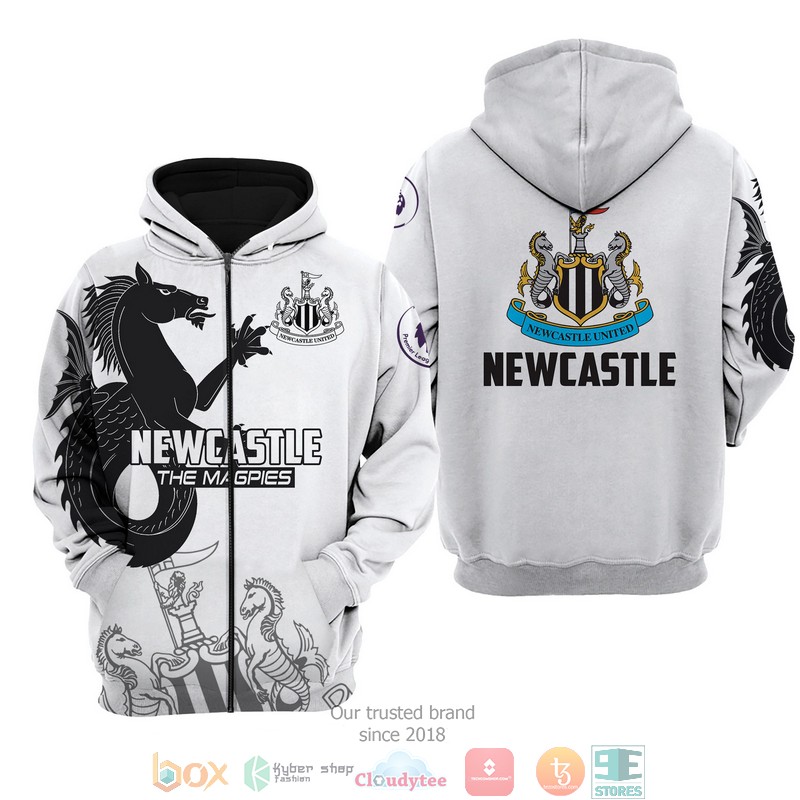 NEW Newcastle The Magpies full printed shirt, hoodie 54