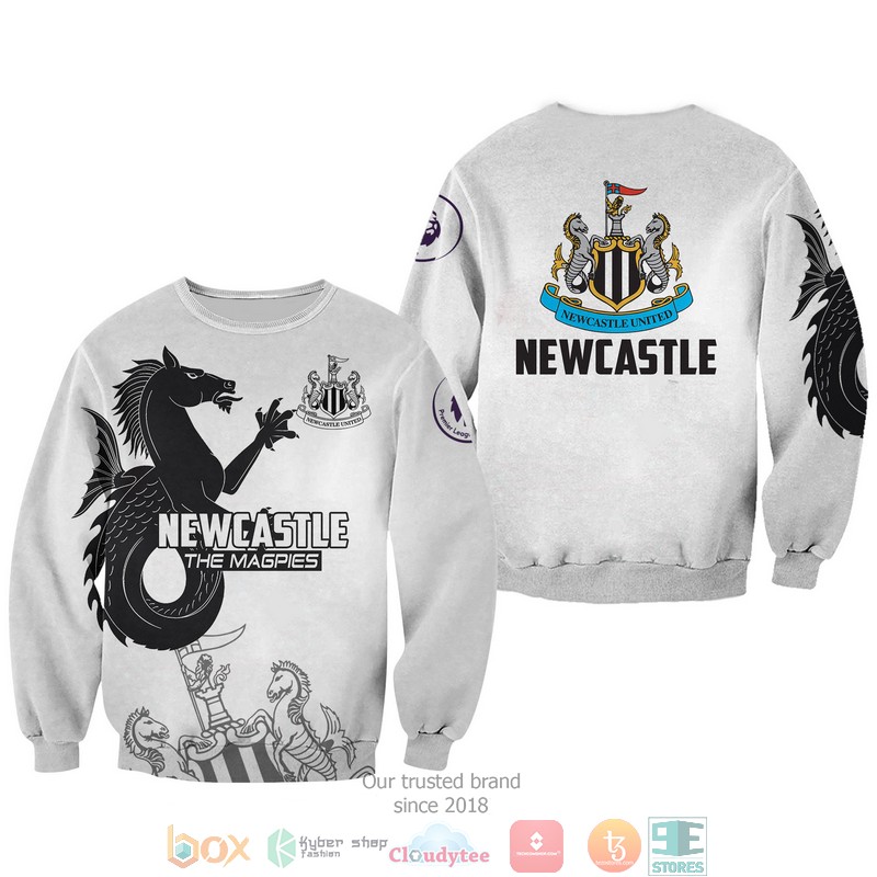 NEW Newcastle The Magpies full printed shirt, hoodie 24