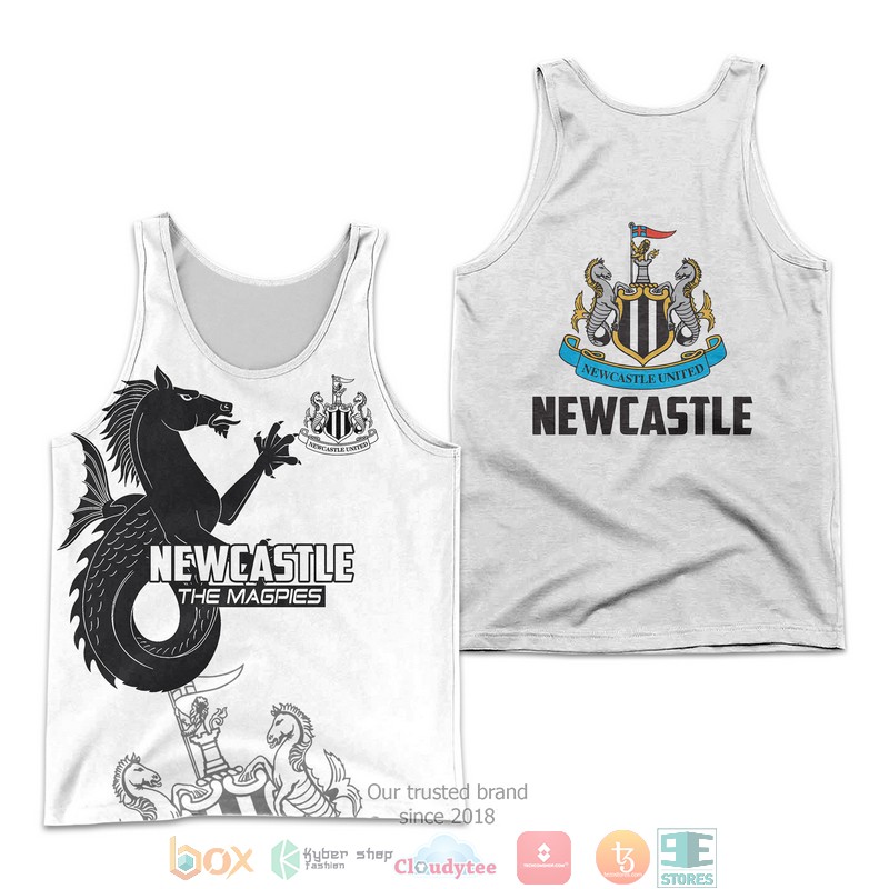 NEW Newcastle The Magpies full printed shirt, hoodie 10