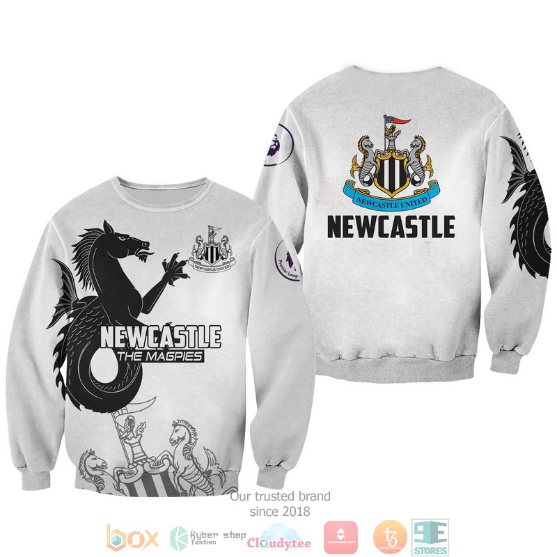 NEW Newcastle The Magpies full printed shirt, hoodie 35