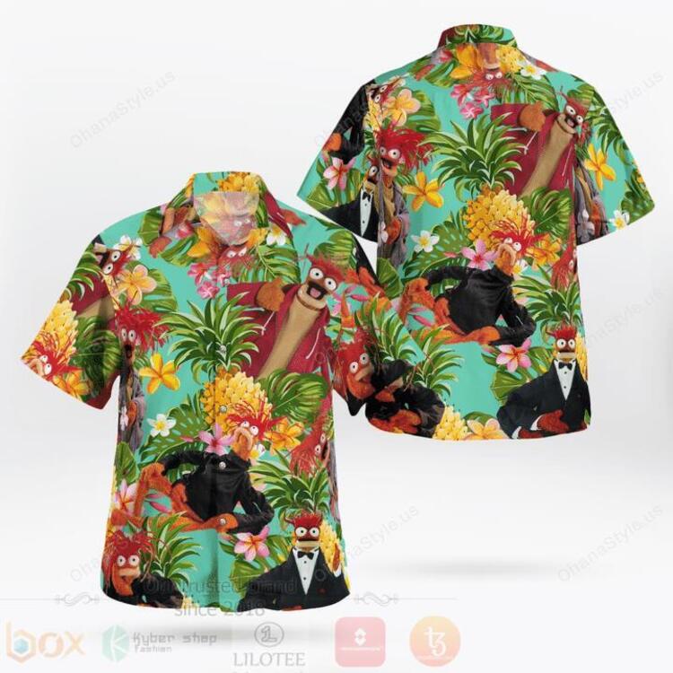 TOP Pepe The King Prawn The Muppet Tropical Shirt 9