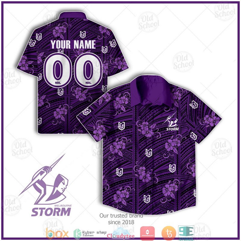 BEST NRL Melbourne Storm Custom Hawaiian shirt 6