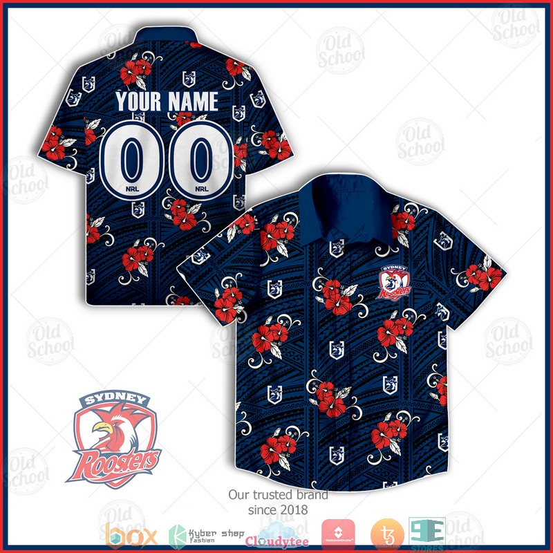BEST NRL Sydney Rooster Custom Hawaiian shirt 6