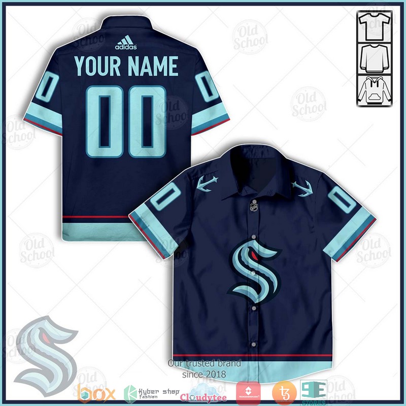 BEST NHL Seattle Kraken Custom Hawaiian shirt 6