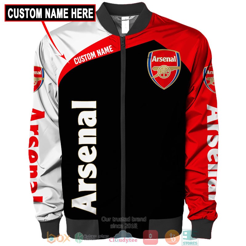 HOT Arsenal Custom name full printed shirt, hoodie 6