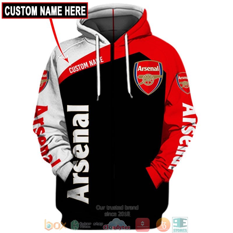 HOT Arsenal Custom name full printed shirt, hoodie 15