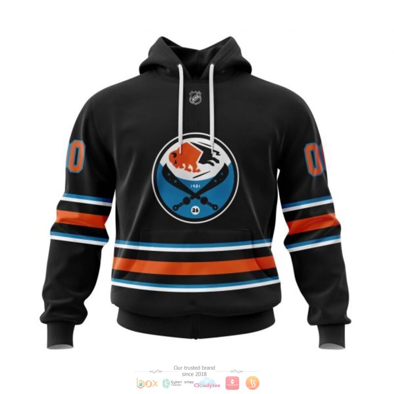 BEST Personalized Buffalo Sabres Val James Night black orange custom all over print 3D shirt, hoodie 18