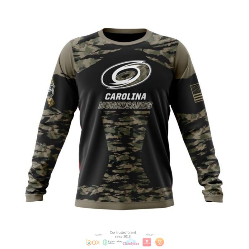 BEST Personalized Carolina Hurricanes green camo custom all over print 3D shirt, hoodie - Image 6