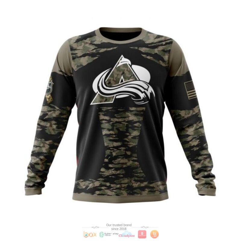 BEST Personalized Colorado Avalanche green camo custom all over print 3D shirt, hoodie - Image 6